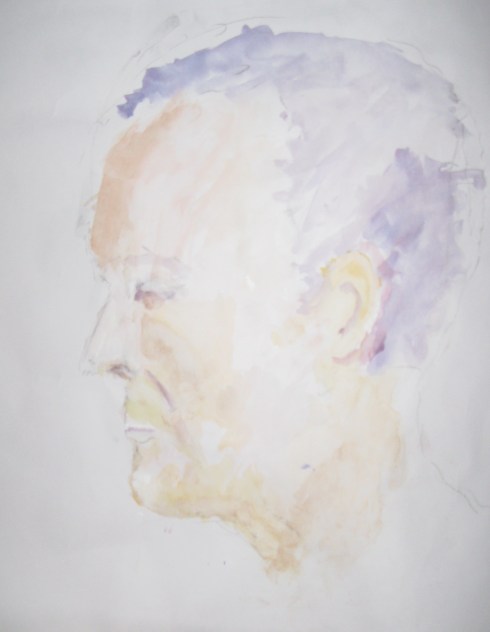 Steve, Watercolour A1